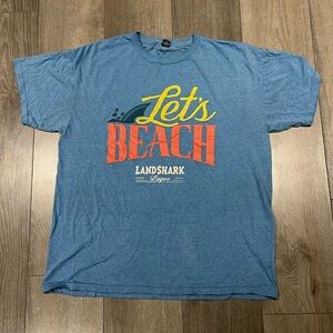 Landshark Lager Blue Graphic Tee